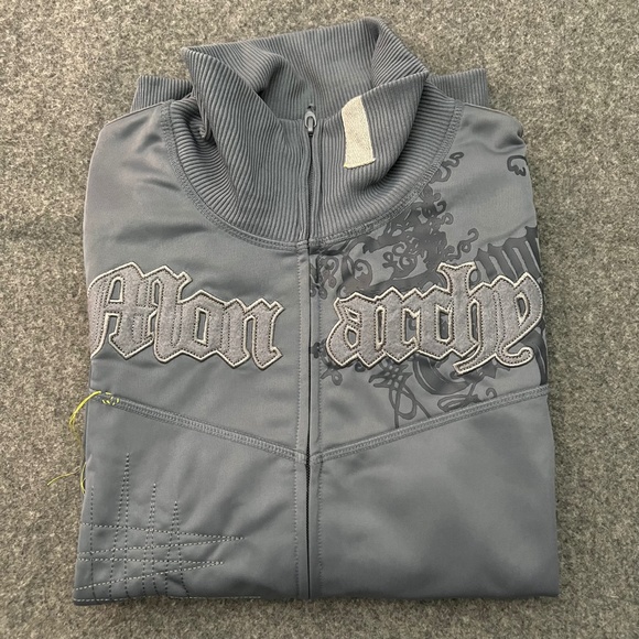 MONARCHY Zip-Up Track Jacket MEDIUM - Picture 16 of 16
